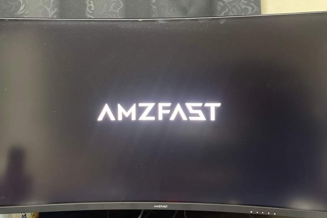 AMZFAST 32インチ 湾曲WQHD ゲーミングモニター