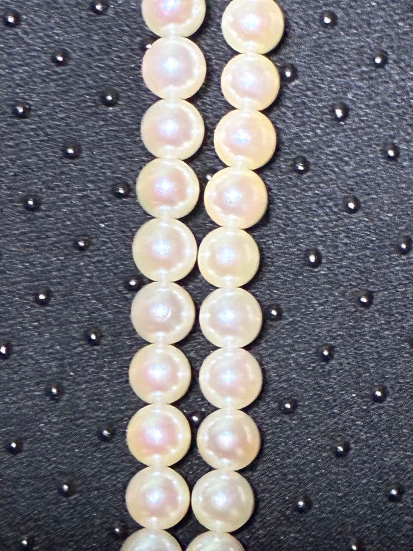 アコヤ真珠 ロングネックレス シルバー留め具