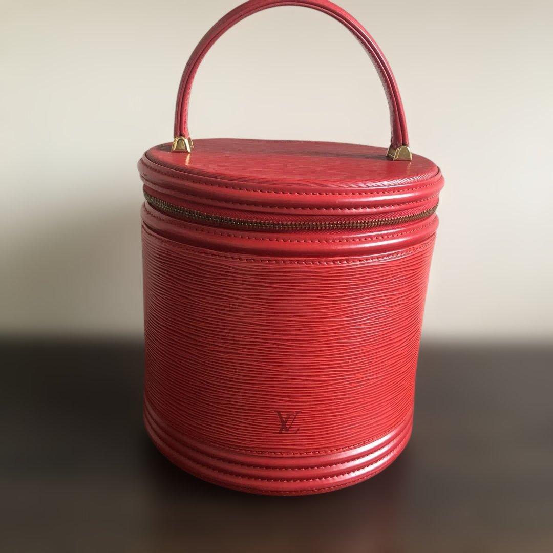 Louis Vuitton カンヌ旧デザインレアエピ　レッド　ヴィンテージ