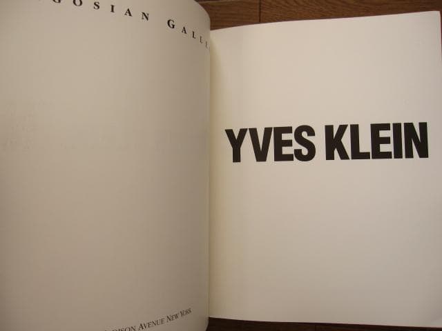 Yves : Sponge Reliefs　イヴ・クライン