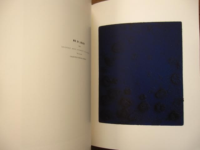 Yves : Sponge Reliefs　イヴ・クライン