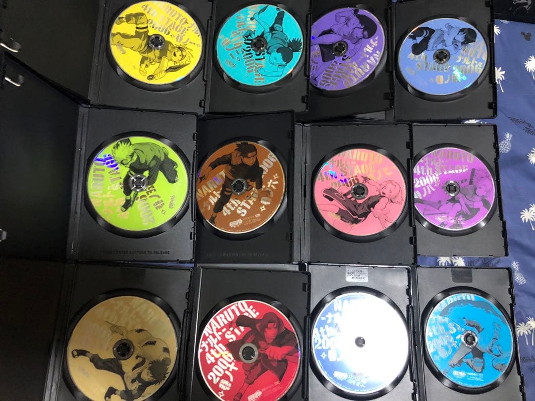 アニメ　NARUTO フォースシーズン　DVD全12巻セット