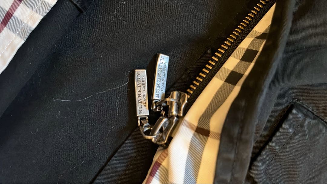 最終値下げバーバリーブラックレーベル ジャケット コート ジャンパーノバチェック