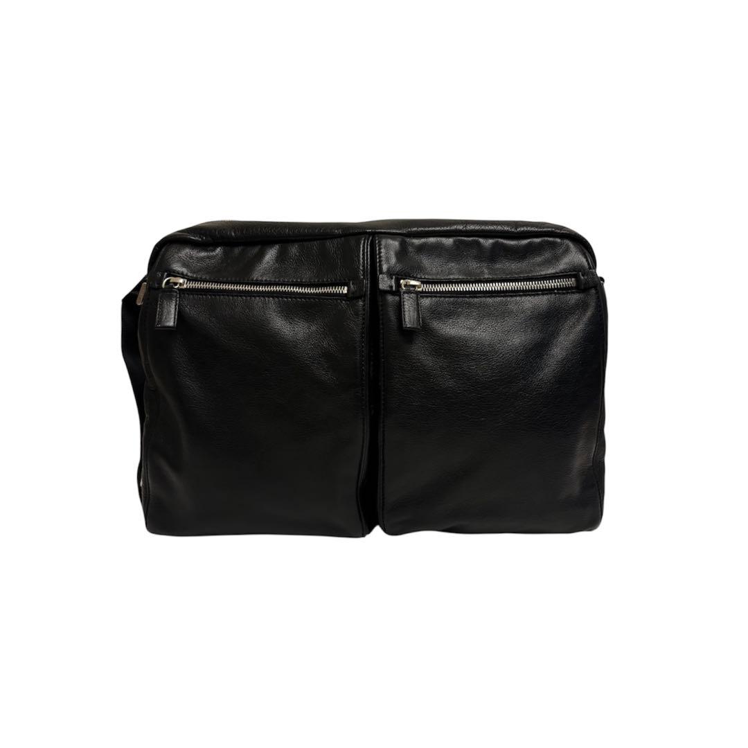 バッグ prada multi pocket leather shoulder bag