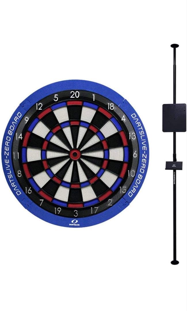 ダーツ ライブ ゼロ ボード ポール スタンド セット 静音 15.5 インチ