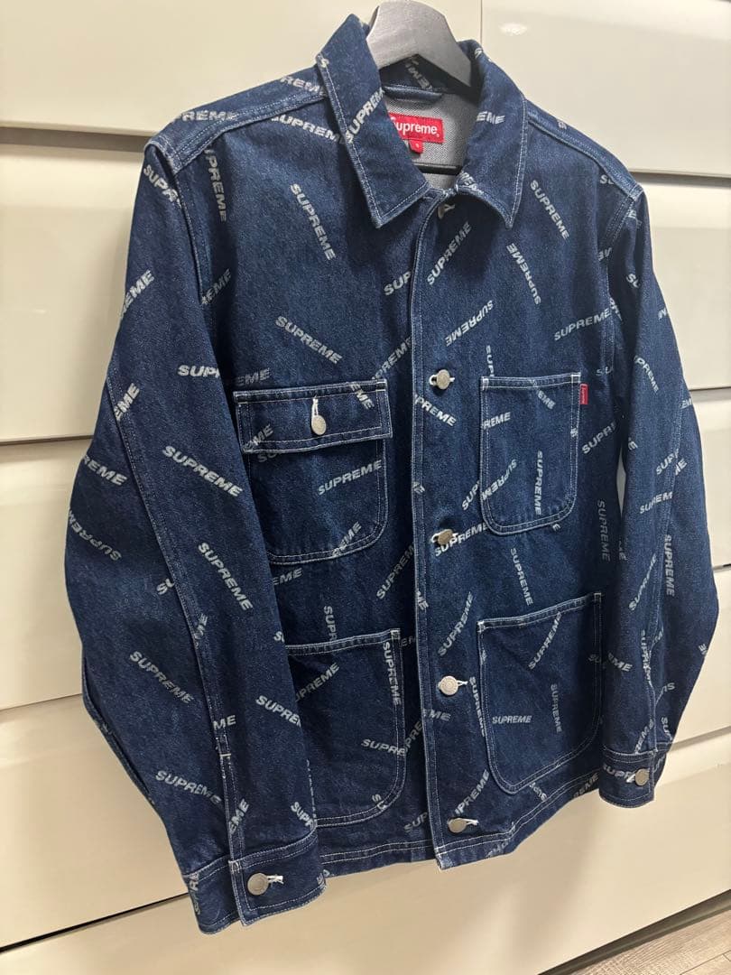 Supreme シュプリーム　デニムシャツ　総柄ジャケット