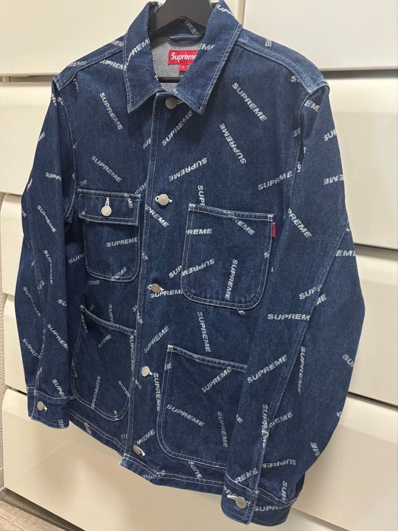 Supreme シュプリーム　デニムシャツ　総柄ジャケット