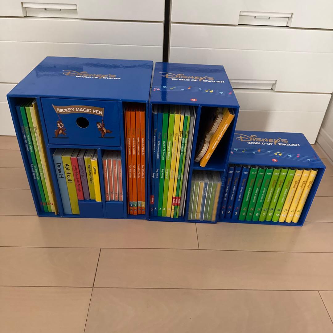 DWEディズニー英語システムシングアロングセットとミッキーマジックペンセット