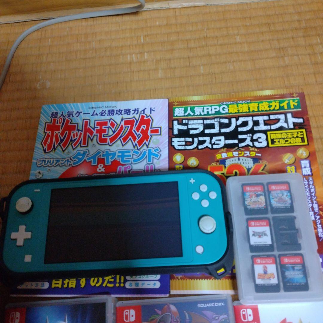 Nintendo Switch Lite バッグ、ゲームソフト、攻略本付き