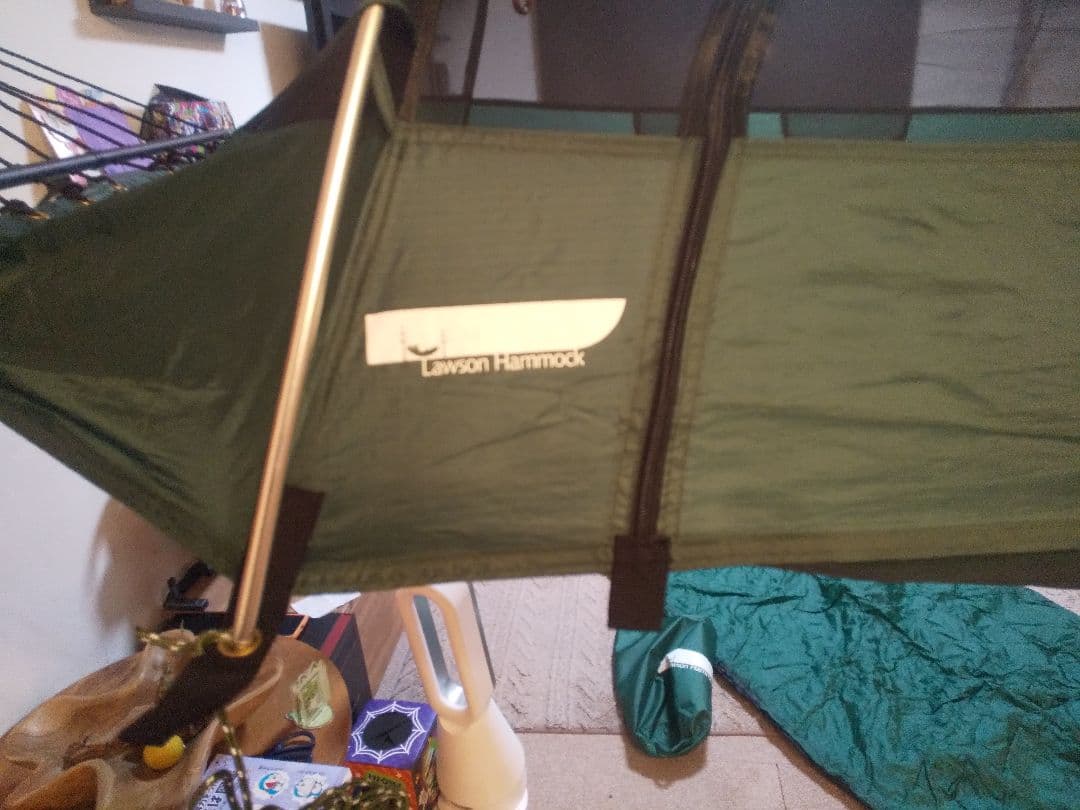 美品ローソンハンモック　アンダーキルト付きセット