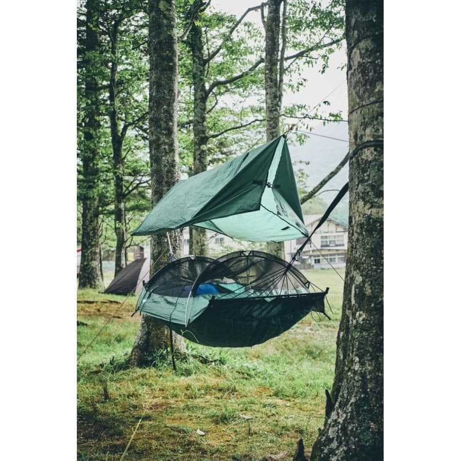 美品ローソンハンモック　アンダーキルト付きセット