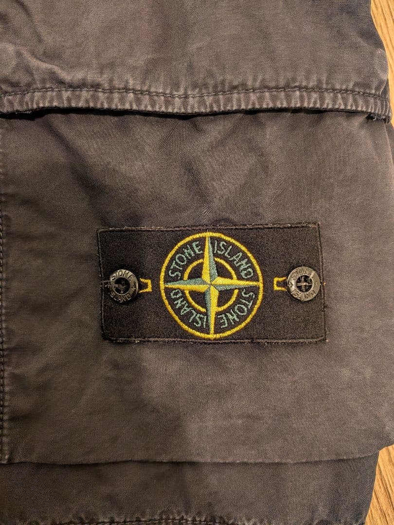 STONE  ブラックカーゴショーツ