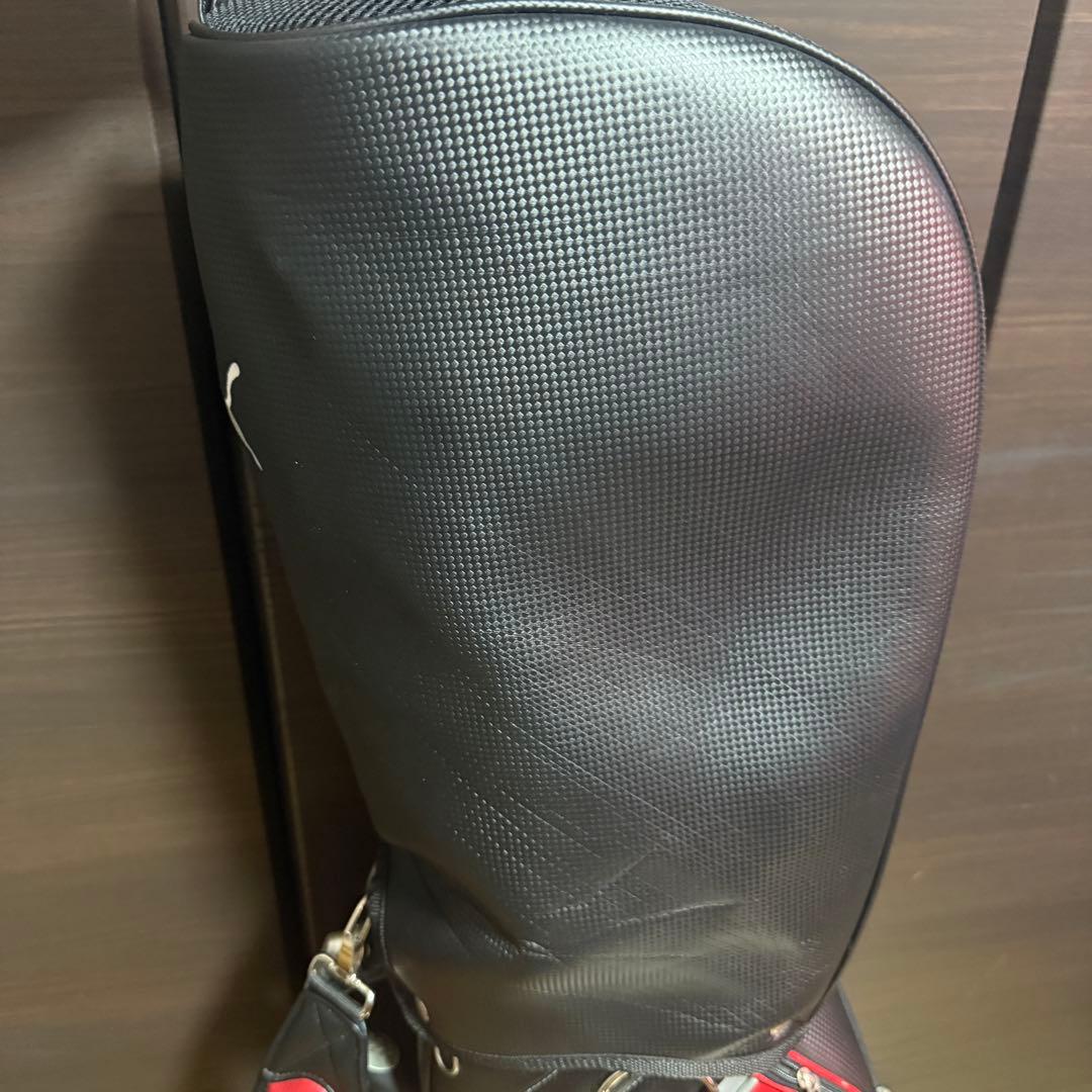 Puma ゴルフバッグ キャディバッグ レッド ブラック