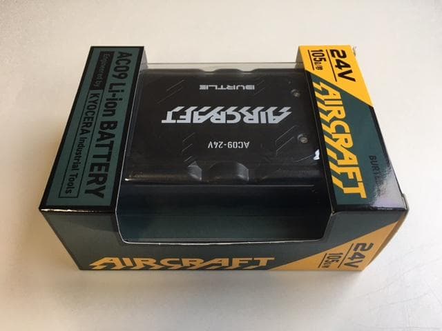 新品/2025新商品 BURTLE/バートル　AC09　空調服　24Vバッテリー