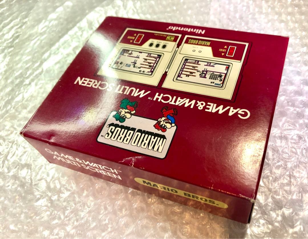 【新品未使用】ゲームウォッチ　マリオブラザーズ