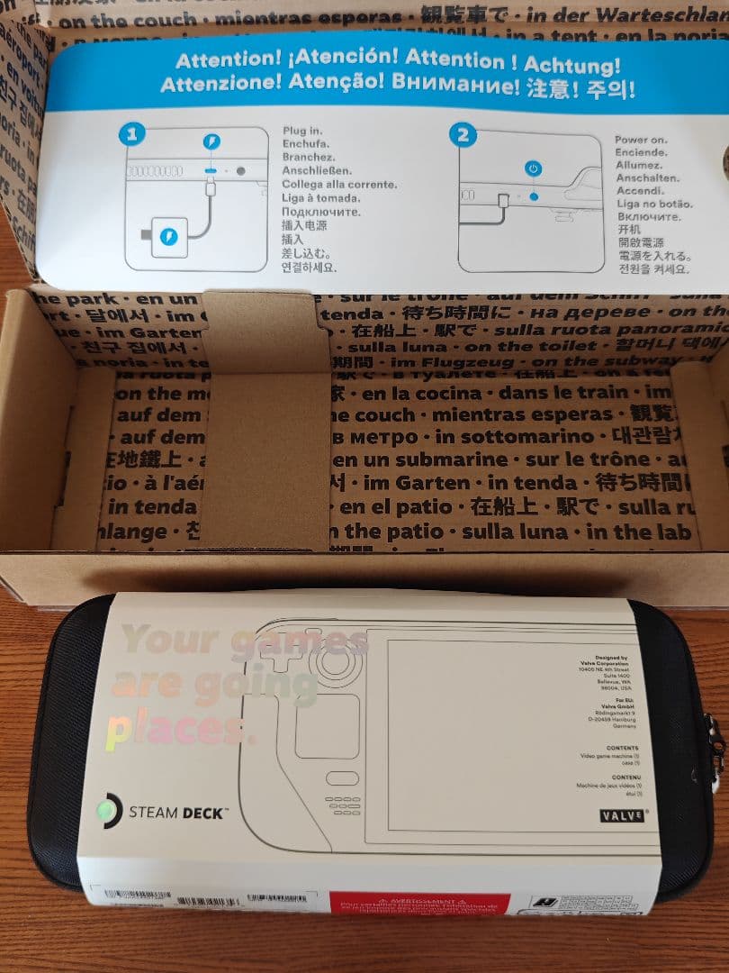 Steam Deck 512gb スチームデック LCD　専用ケース付き