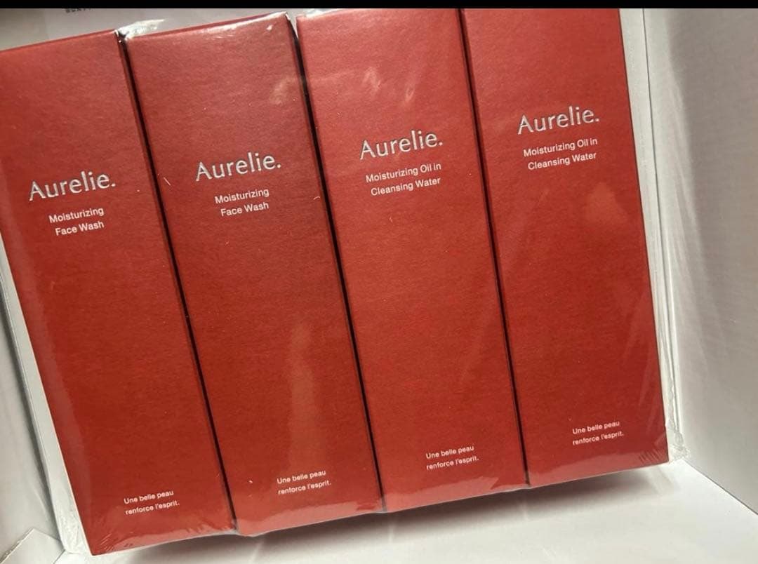 Aurelie クレンジング 4本セット レッド