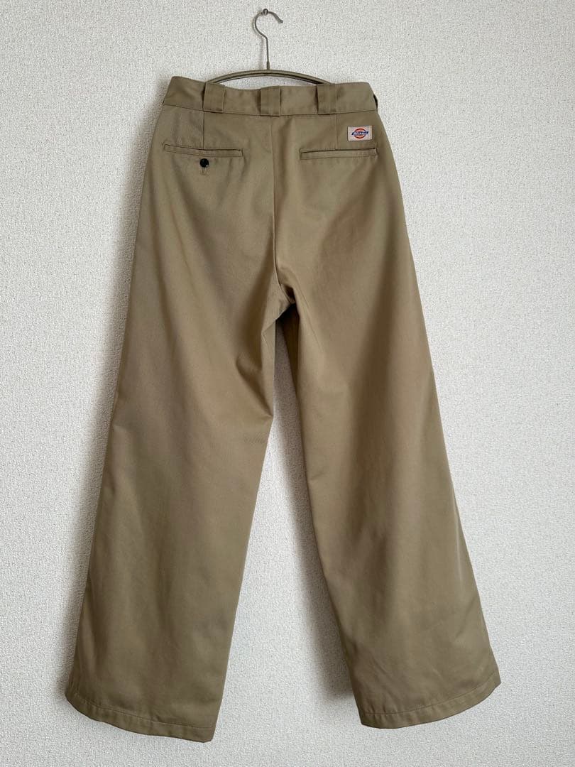 ok.soon dickies ワイドチノパン　ベージュ　オクスン