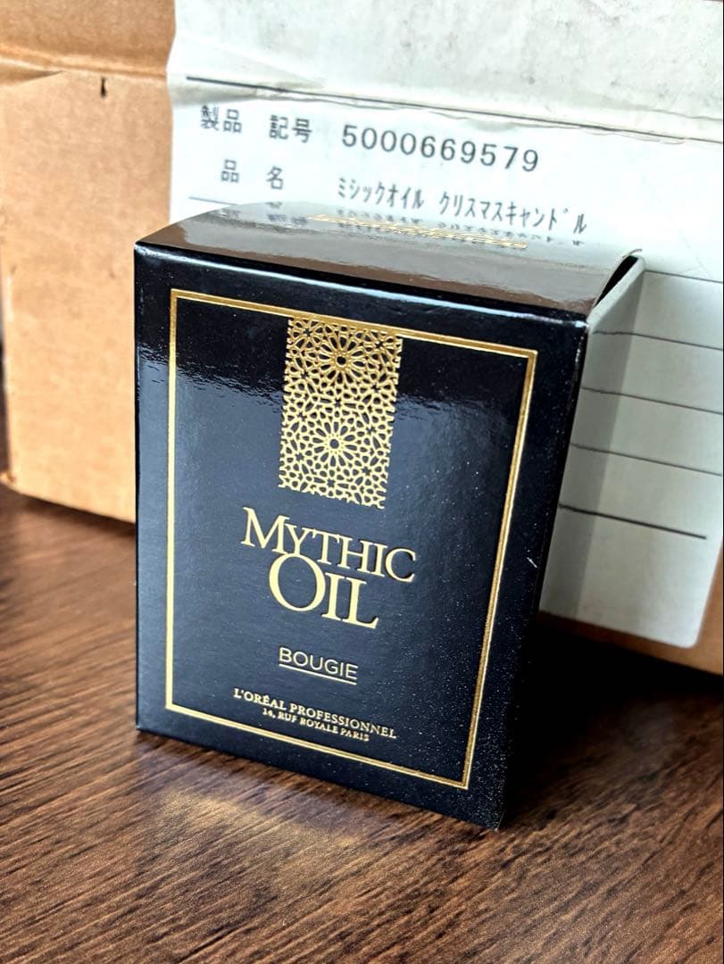 L’OREAL ミシックオイル アロマキャンドル 6個セット（非売品・未使用）