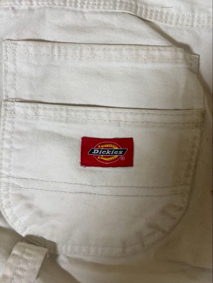 Dickies ペインターパンツホワイト　30x30