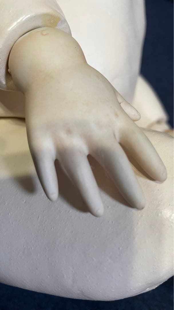 値下げ　ベベジュモー　ビスクドール　アンティークドール　Bebe jumeau