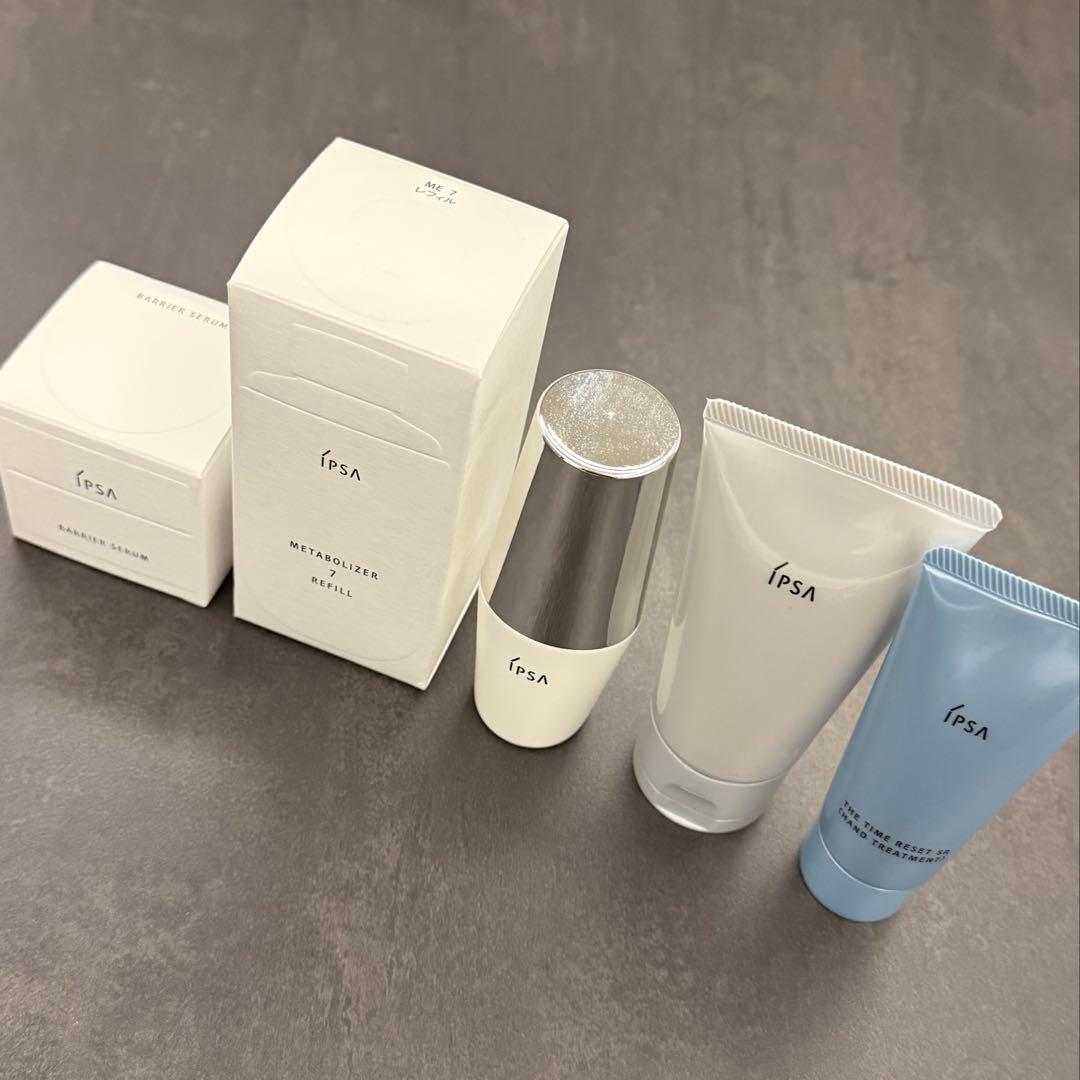 新品未使用 イプサ バリアセラム、ME７レフィル、プロテクター、ハンドクリーム