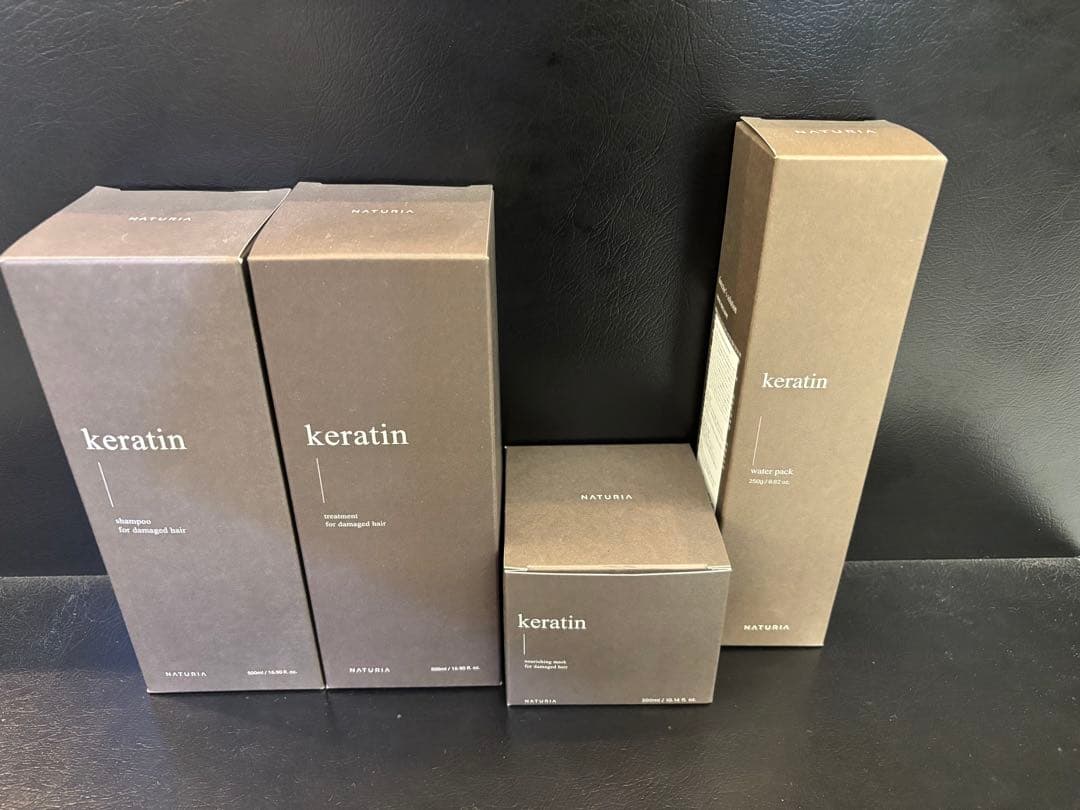 NATURIA シャンプー　トリートメント　マスク　パック　4点セット