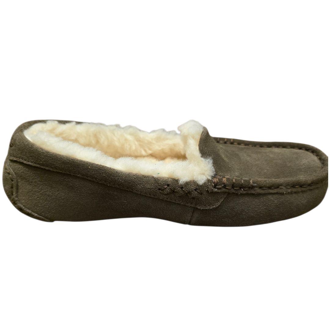 UGG スエード アンスレー モカシン 24㎝ SLATE