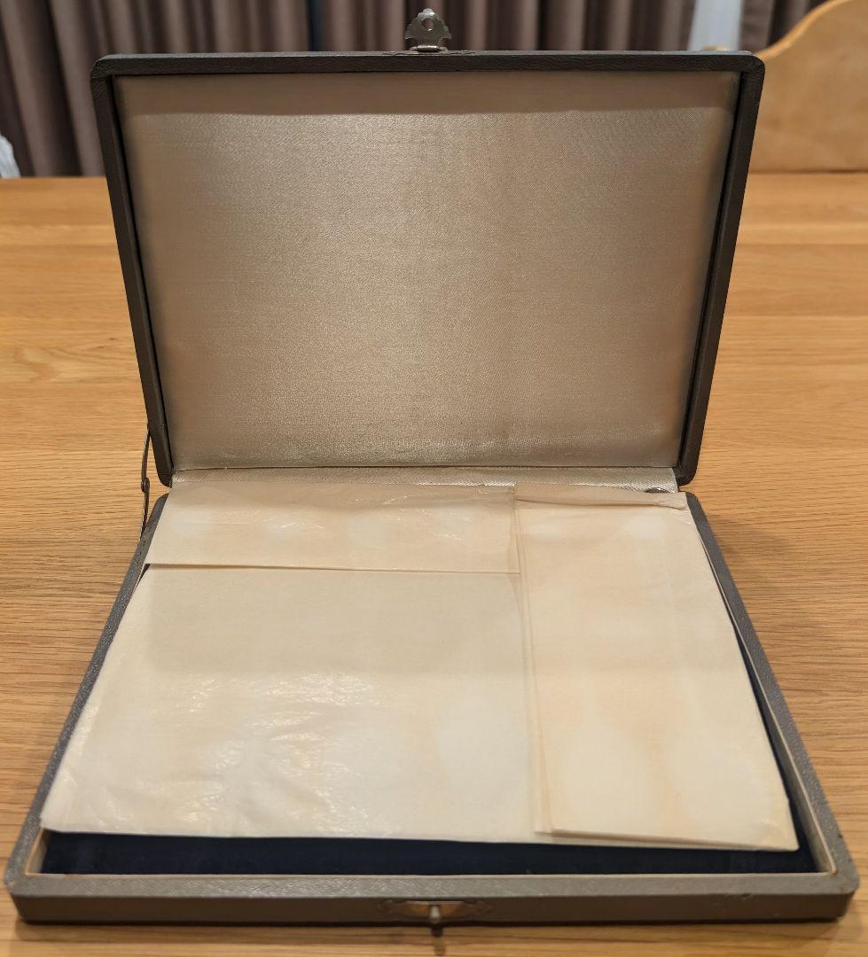 アンティーク スプーンセット（SILVER刻印／6本／ケース付き）