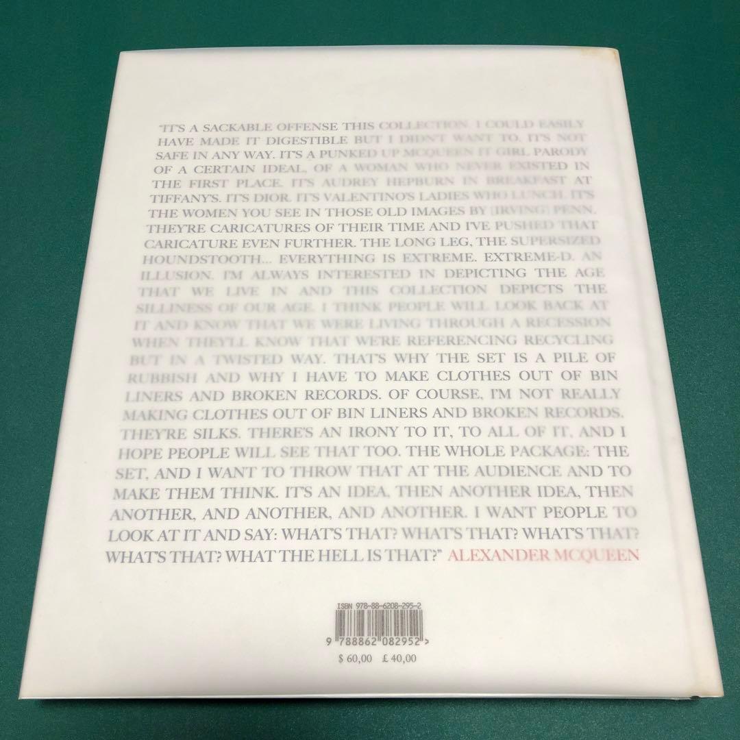 洋書 ALEXANDER McQUEEN WORKING PROCESS