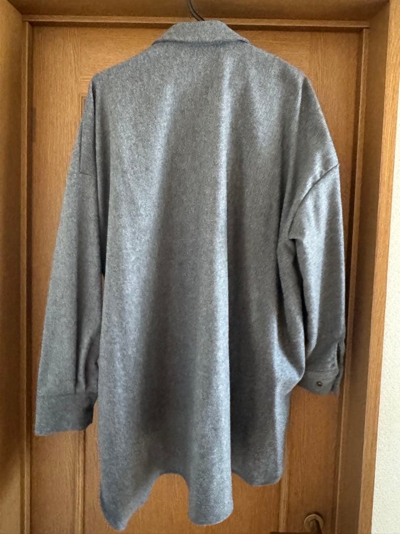 専用です★ ミズイロインド　ウール　ブラウス　グレー