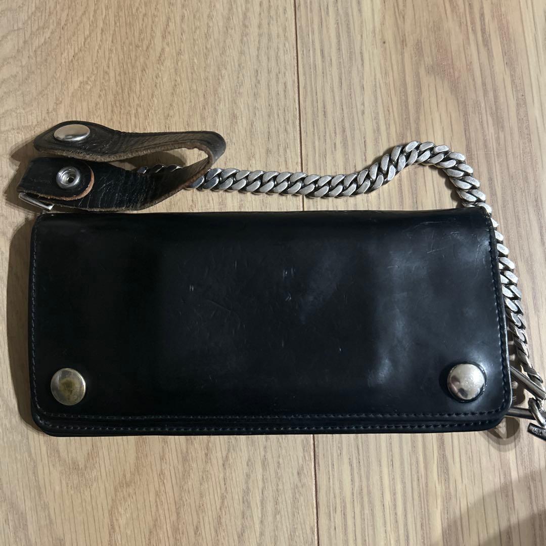 テンダーロイン ブラックレザー ウォレットチェーン