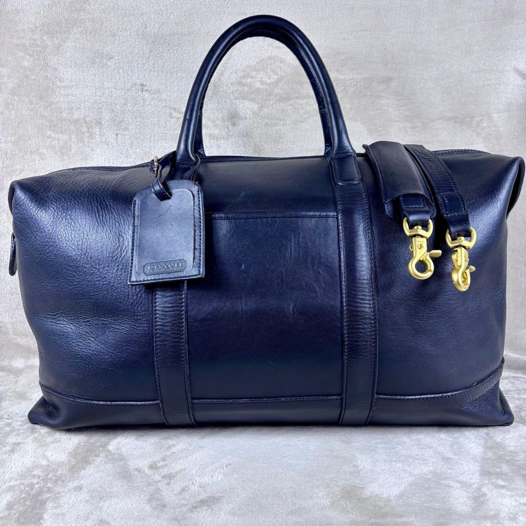 美品　希少　オールドコーチ　ボストンバッグ　オールレザー　OLD COACH