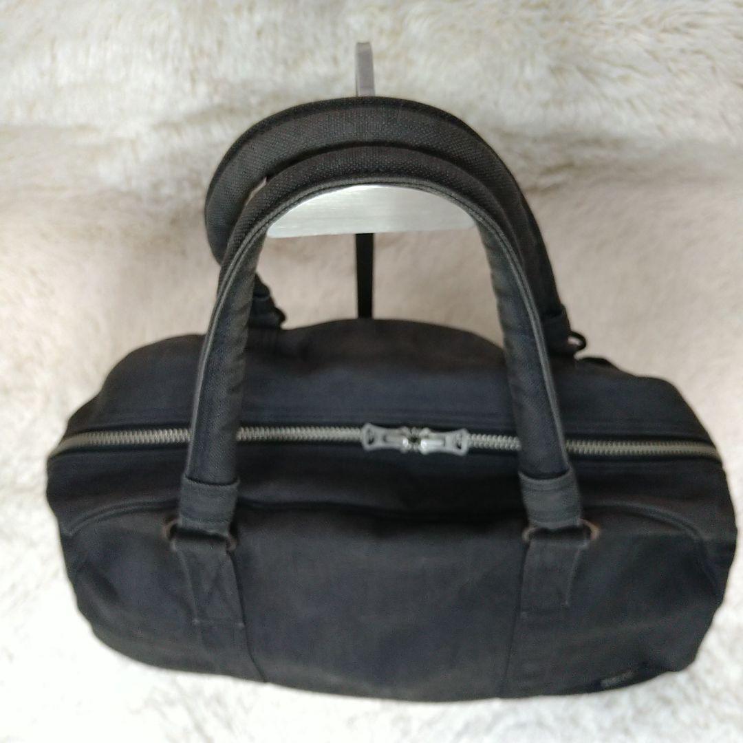 【ポーター】PORTER スモーキー ブラック ドラムバッグ ボストンバッグ