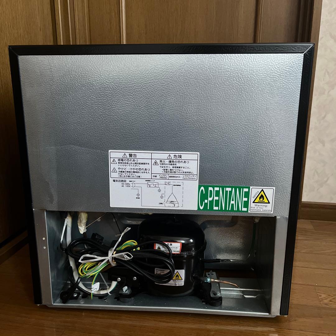 コンパクト ブラック冷蔵庫