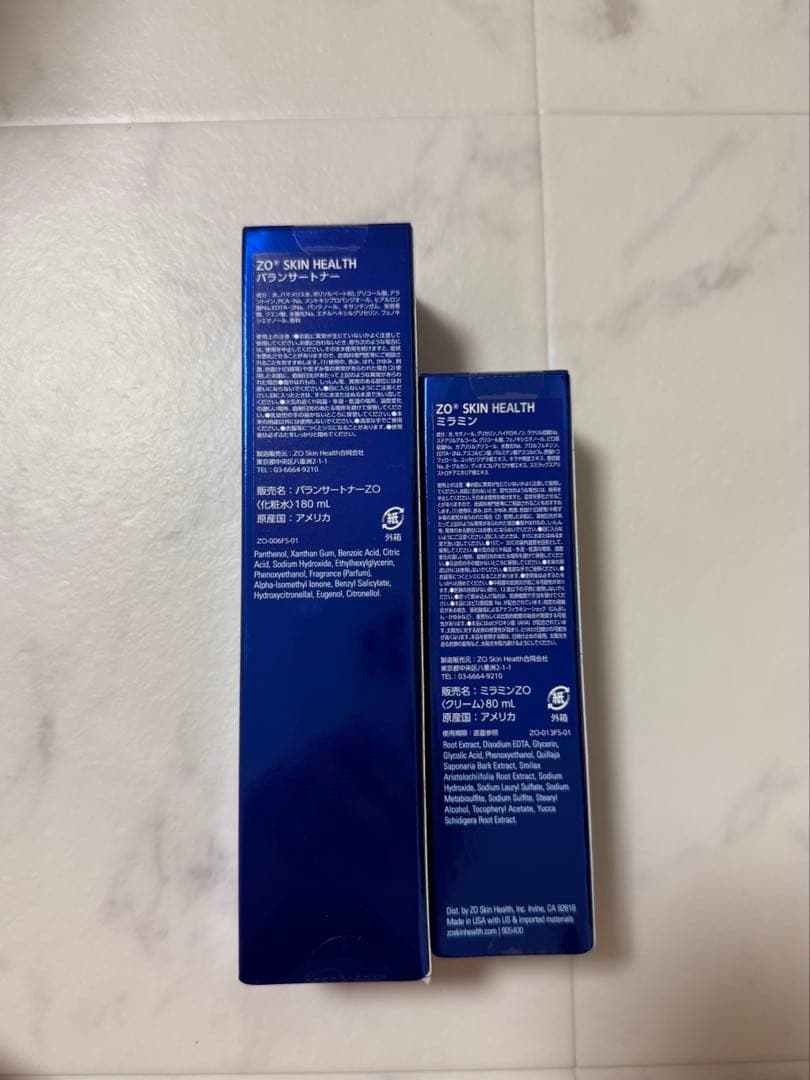 ゼオスキン　バランサートナー＆ミラミンセット【新品未開封】