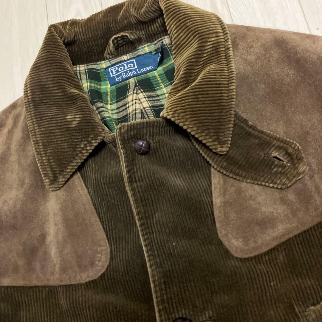 【美品】ラルフローレン コーデュロイ ハンティングジャケット ノーフォーク