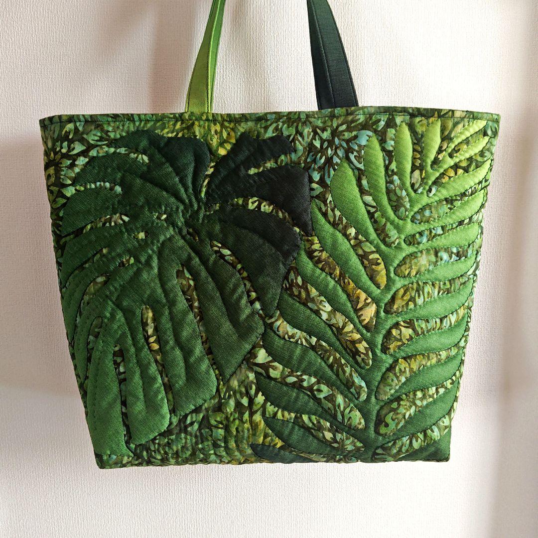 小福*kofuku*！ハンドメイド　ハワイアンキルトバッグ