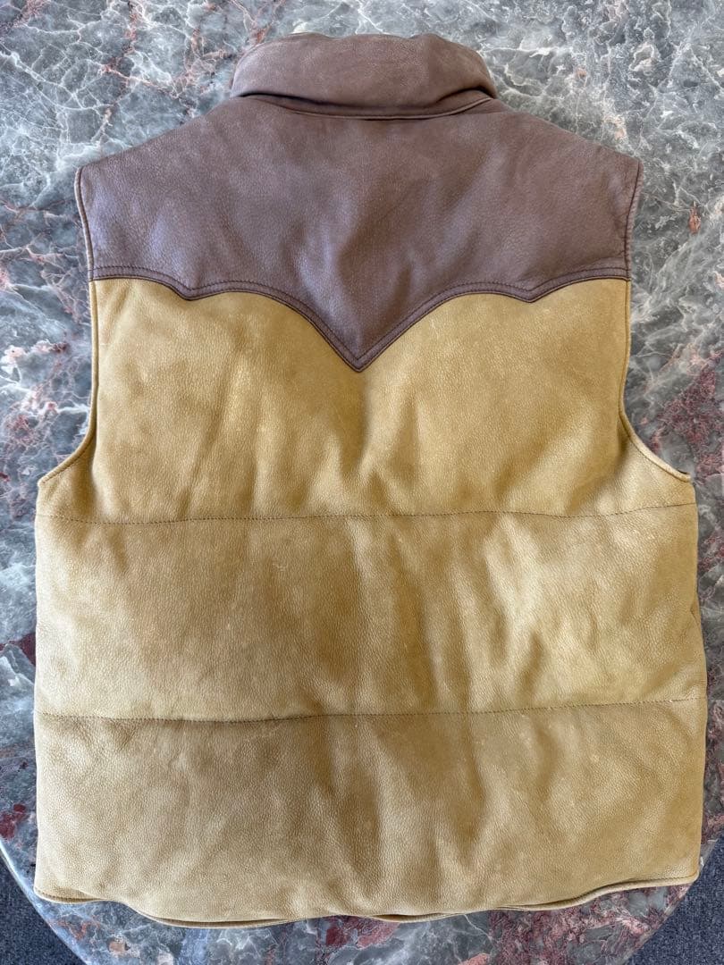 値下げ交渉大歓迎‼️本日15万円引き‼️廃盤品‼️ディアスキンダウンベスト‼️RRL‼️