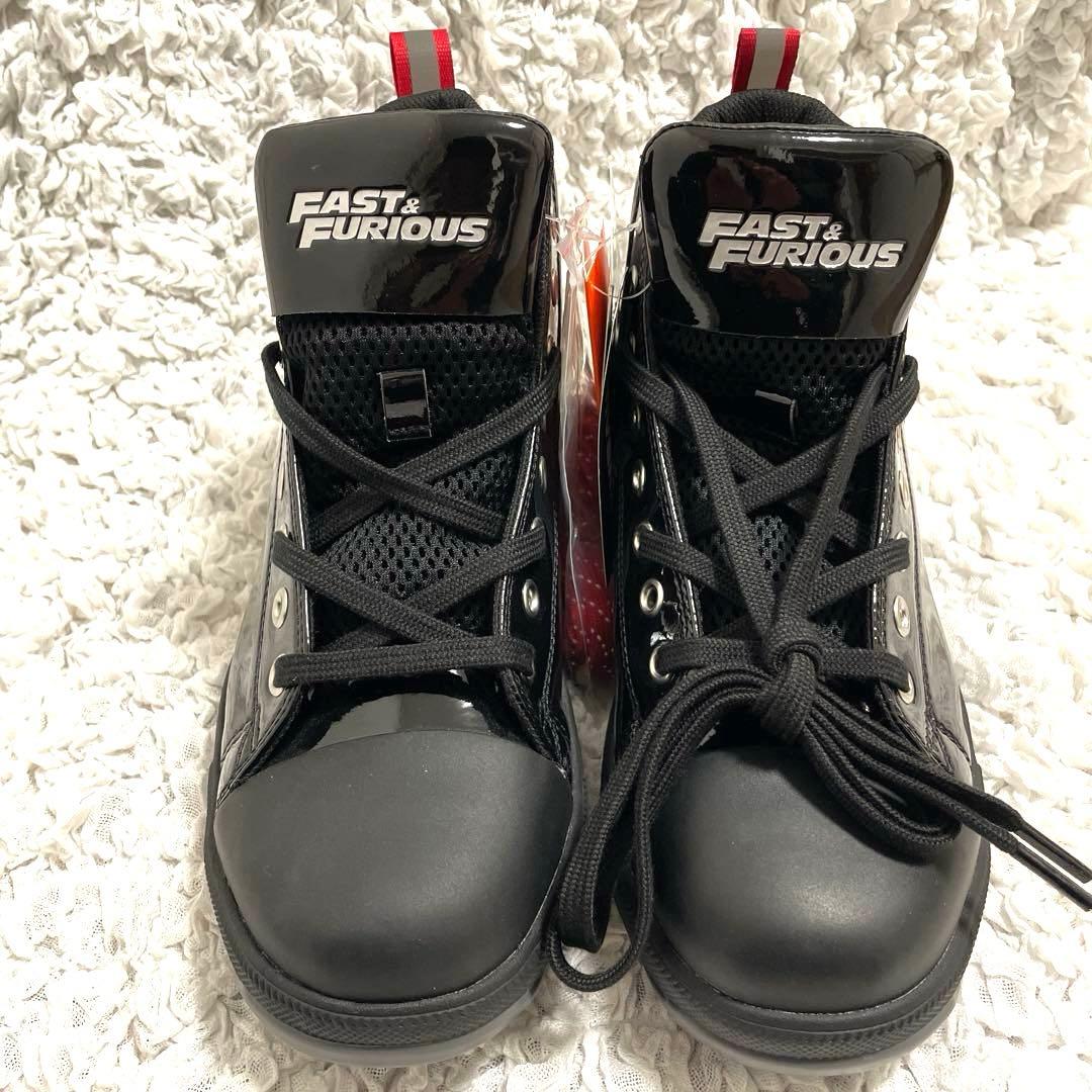 【新品・未使用】26.0 converseワイルドスピードコラボ 安全靴ブラック