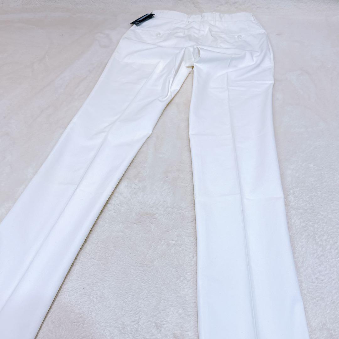 未使用品✨INCOTEX スラックス  BATAVIA コットン 白