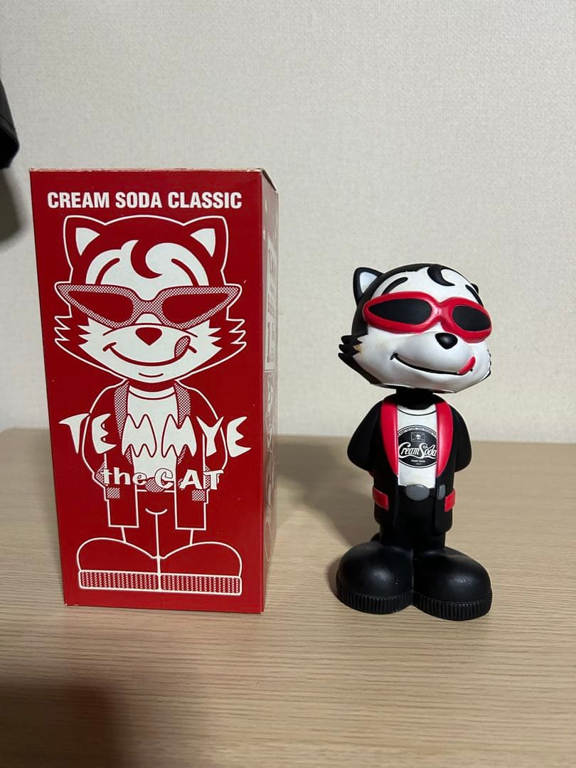 CREAMSODA★Temmye★ボビングヘッドフィギュア★新品★1stレッド