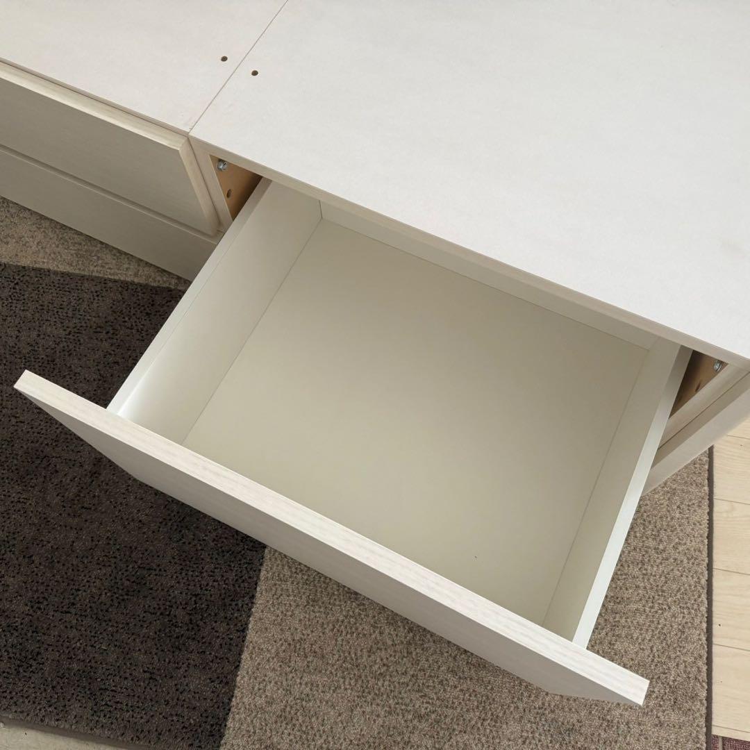 東京23区配送無料✨シングルベッド　フレーム+マットレス　チェスト　美品