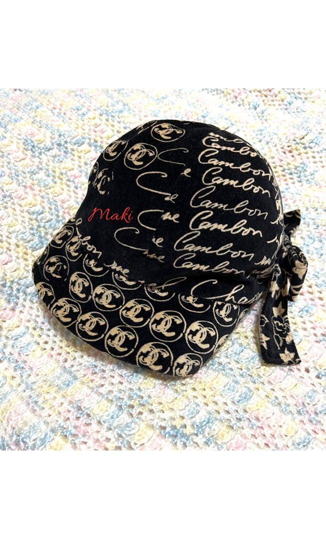 CHANEL ココマーク祭り　サイドりぼんキャスケット