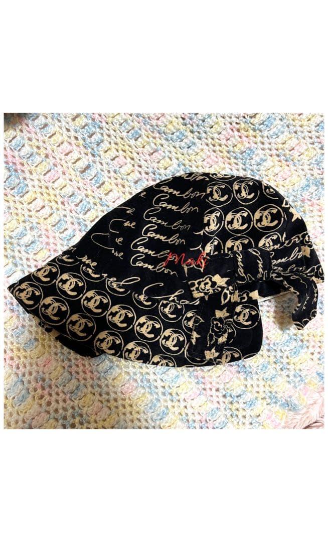 CHANEL ココマーク祭り　サイドりぼんキャスケット