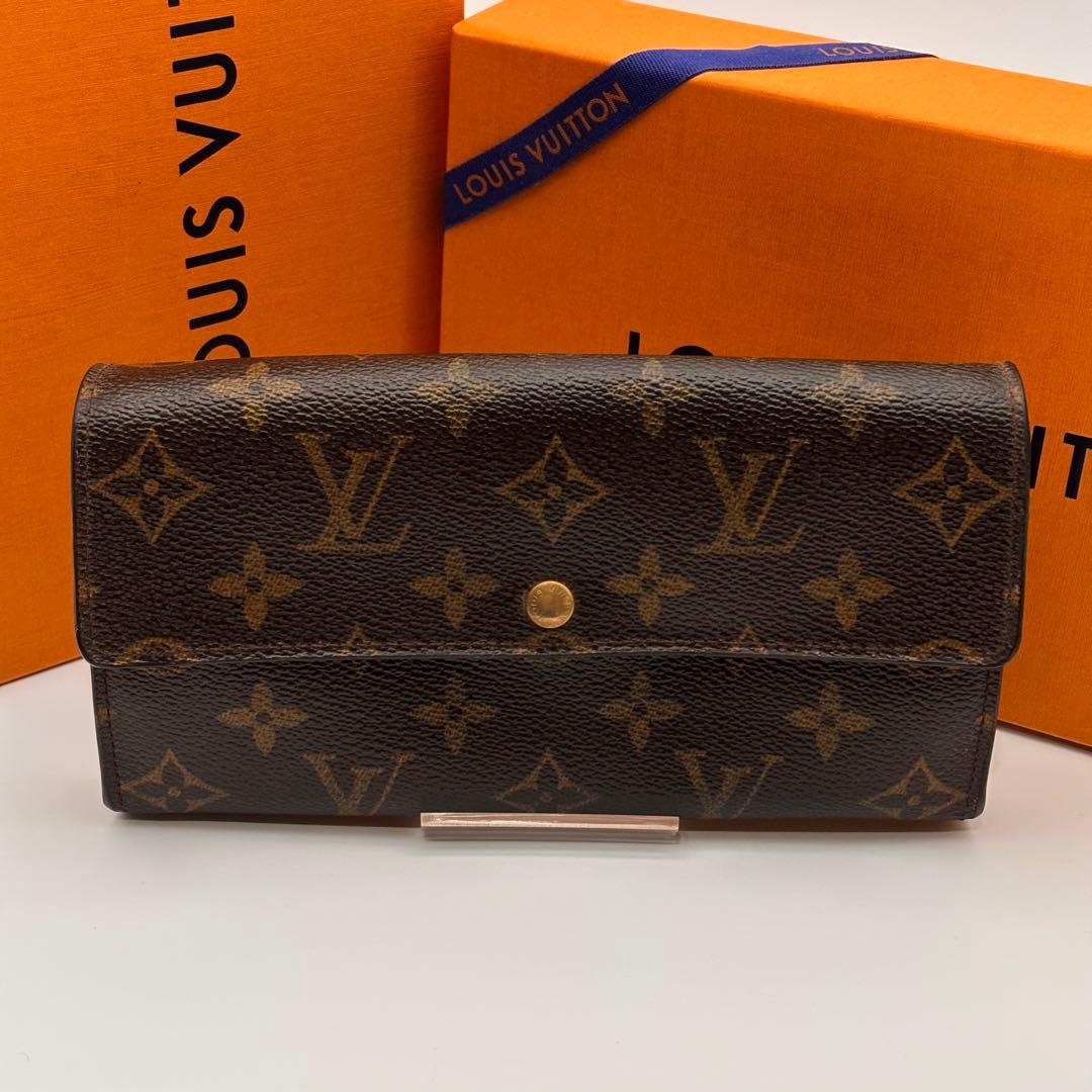 ✨鑑定済み✨ルイヴィトン✨ポルトフォイユサラ✨モノグラム 長財布