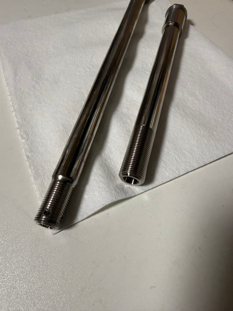 クロモリ Z900RS Cafe フロント リアアクスルシャフト