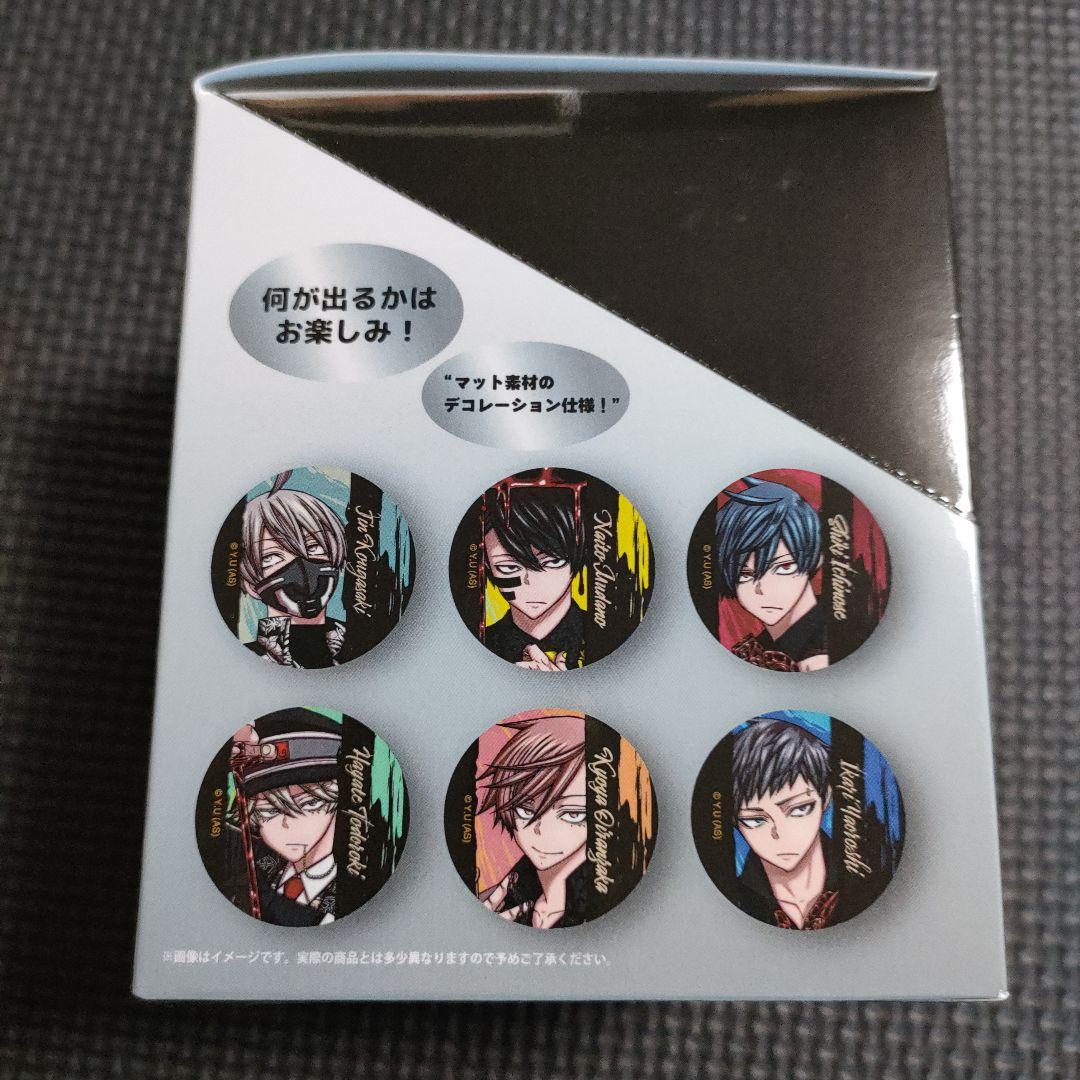 【まとめ売り】　桃源暗鬼　缶バッジBOX　バニー　メタリック　ハート型