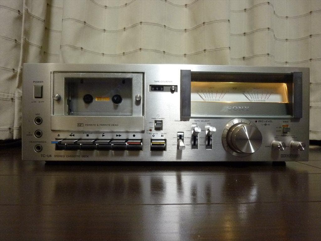 SONY ソニー カセットデッキ TC-U4 修理済 全機能動作 美品