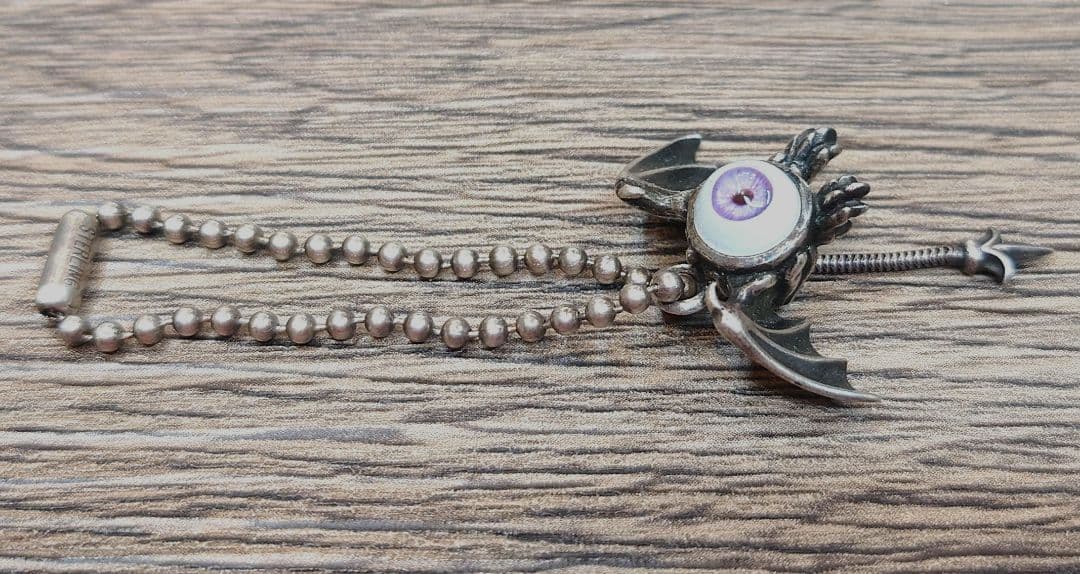 【銀製キーホルダーはいかがですか？】JAP工房 ネイキッドアイ 目玉キーホルダー